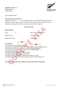 LÊ XuÂn Thi / Visa Du LỊch MỸ