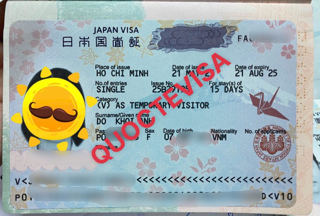 Do Khoi Anh / Visa Du Lich NhẬt BẢn